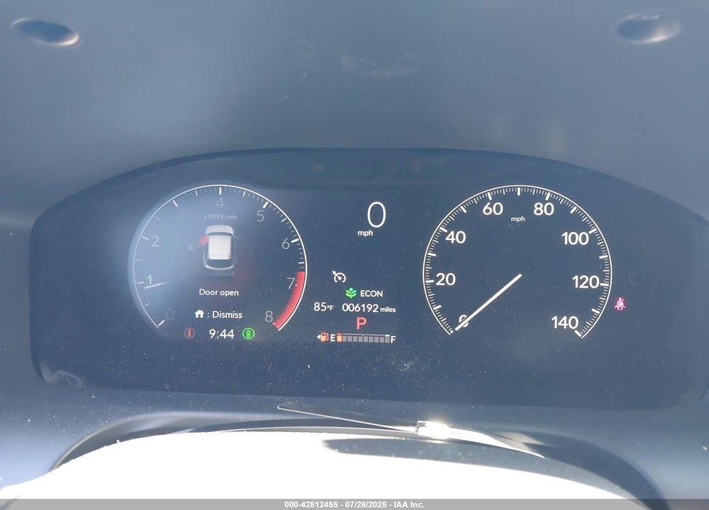 2025 HONDA HR-V 2WD SPORT VIN: 3CZRZ1H55SM752239