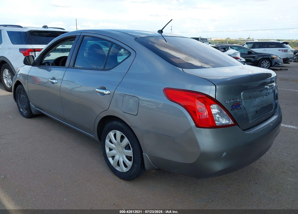 2012 NISSAN VERSA VIN: 3N1CN7APXCL939704