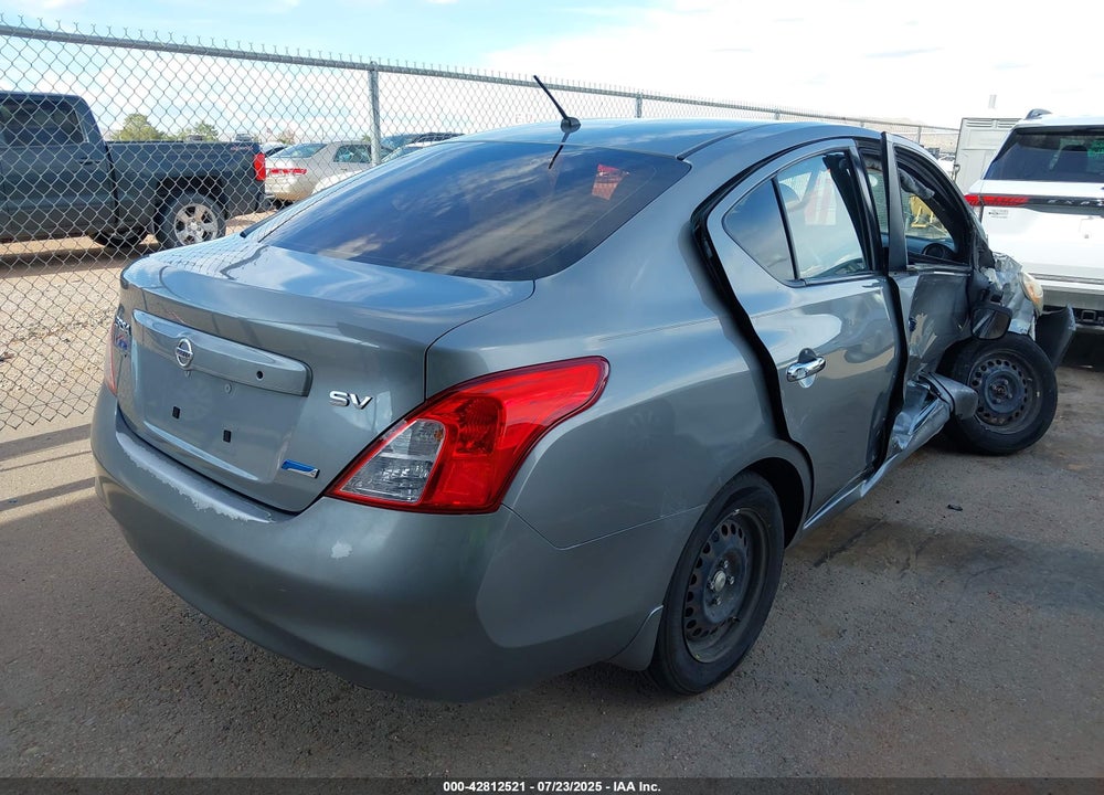 2012 NISSAN VERSA VIN: 3N1CN7APXCL939704