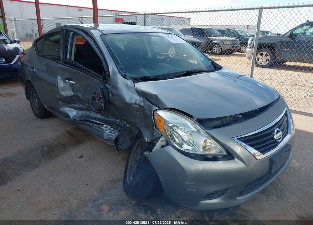 2012 NISSAN VERSA VIN: 3N1CN7APXCL939704