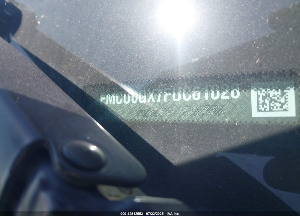 2015 FORD ESCAPE VIN: 1FMCU0GX7FUC61028