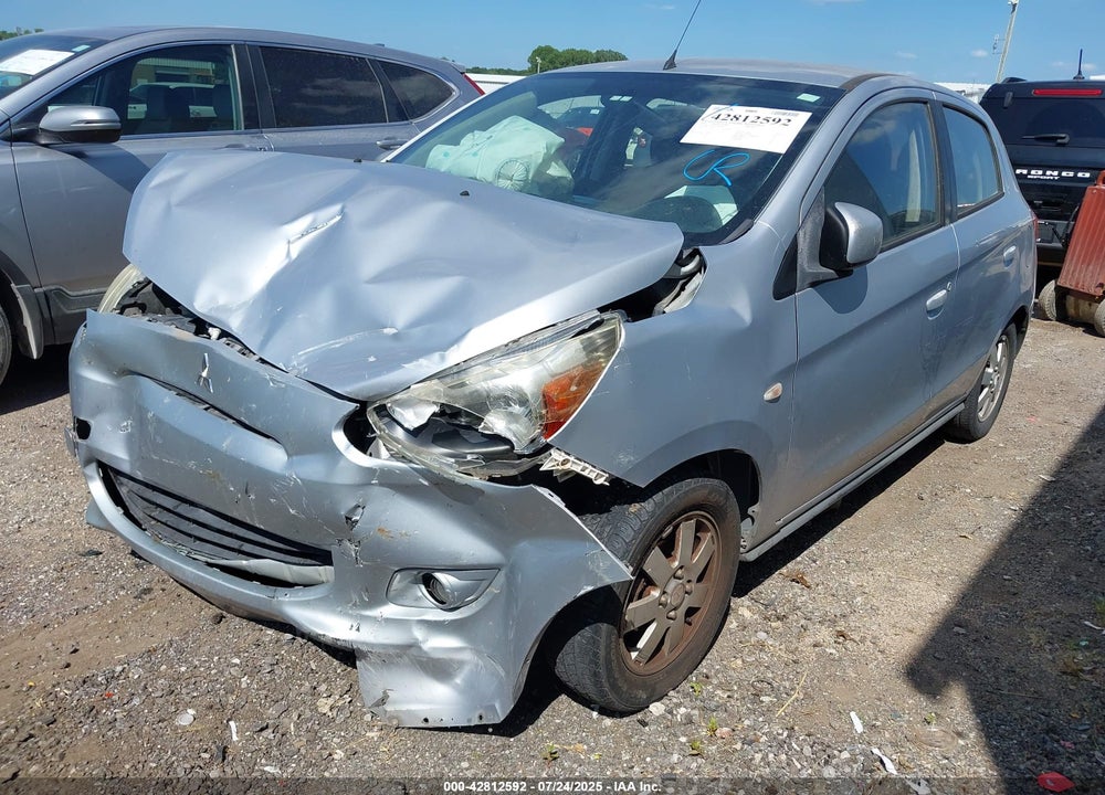2014 MITSUBISHI MIRAGE VIN: ML32A4HJ6EH007573