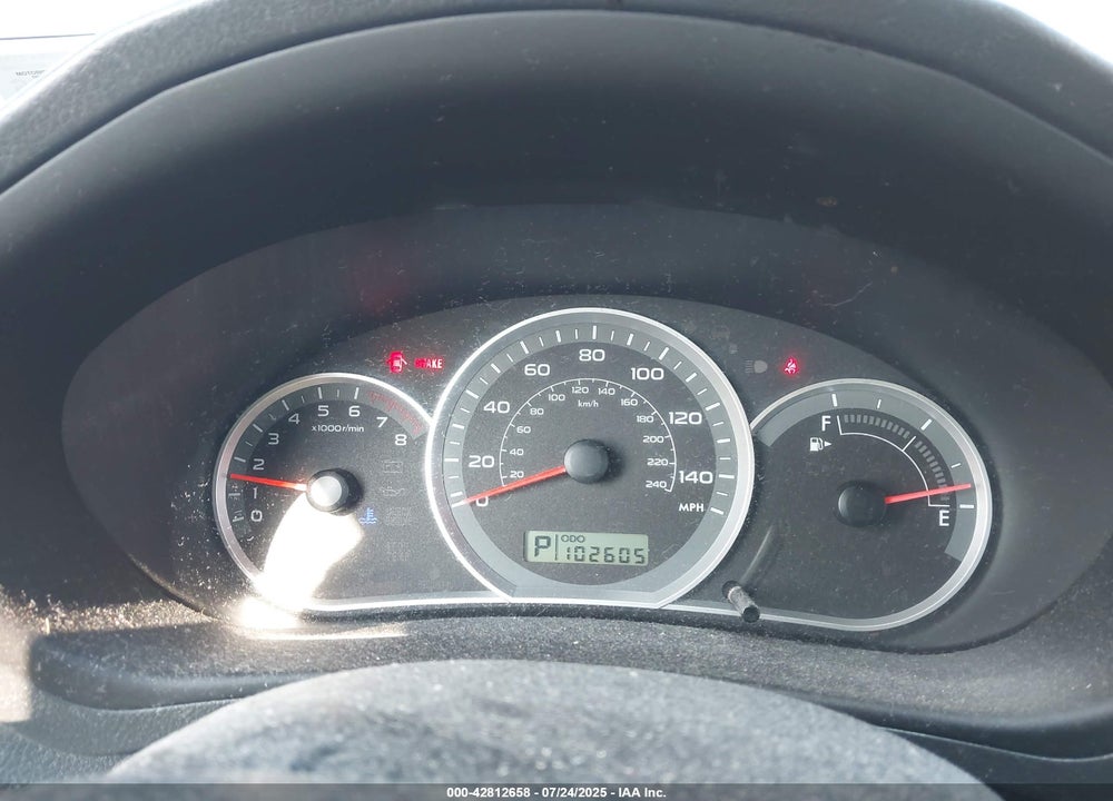 2008 SUBARU IMPREZA VIN: JF1GH61668H807140