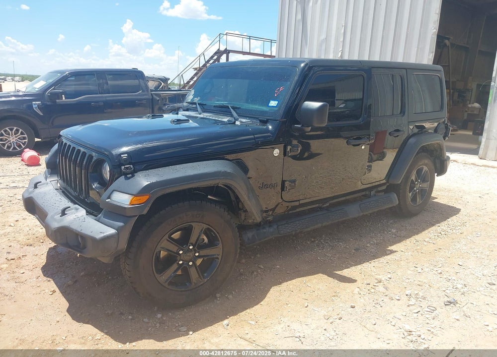 2019 JEEP WRANGLER UNLIMITED SPORT ALTITUDE 4X4 VIN: 1C4HJXDG8KW651005
