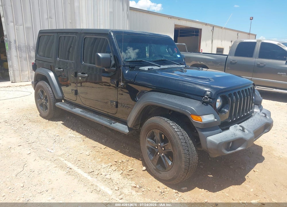 2019 JEEP WRANGLER UNLIMITED SPORT ALTITUDE 4X4 VIN: 1C4HJXDG8KW651005