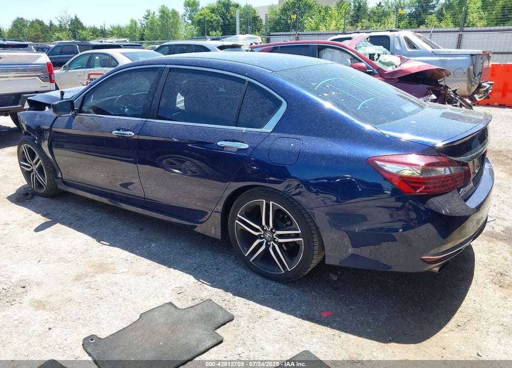 2016 HONDA ACCORD SPORT VIN: 1HGCR2F54GA216912