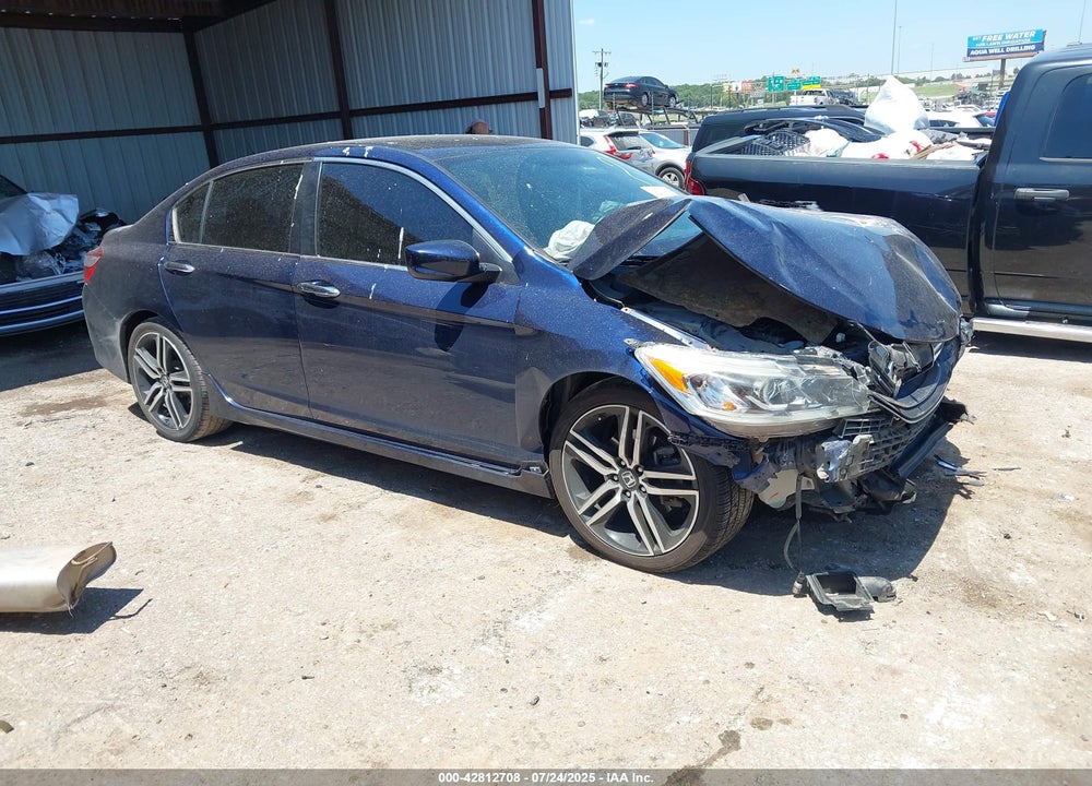 2016 HONDA ACCORD SPORT VIN: 1HGCR2F54GA216912