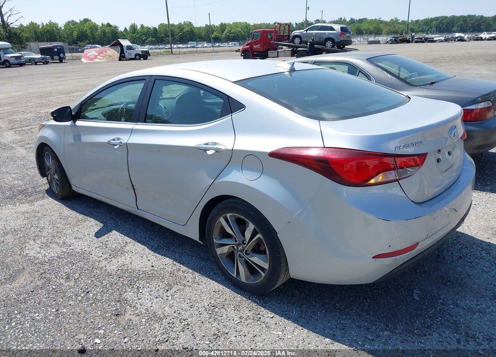2014 HYUNDAI ELANTRA LIMITED VIN: 5NPDH4AE0EH506O14