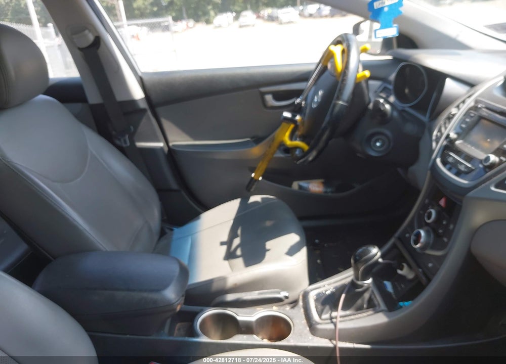 2014 HYUNDAI ELANTRA LIMITED VIN: 5NPDH4AE0EH506O14