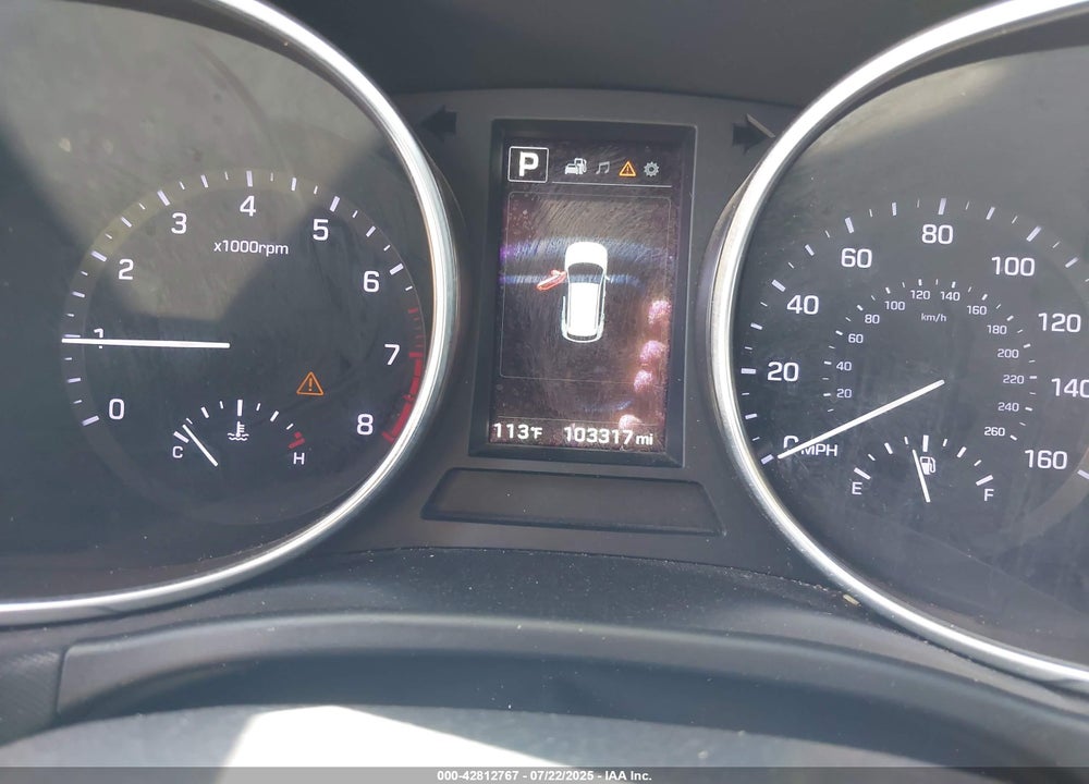 2017 HYUNDAI SANTA FE SE VIN: KM8SN4HF9HU226564