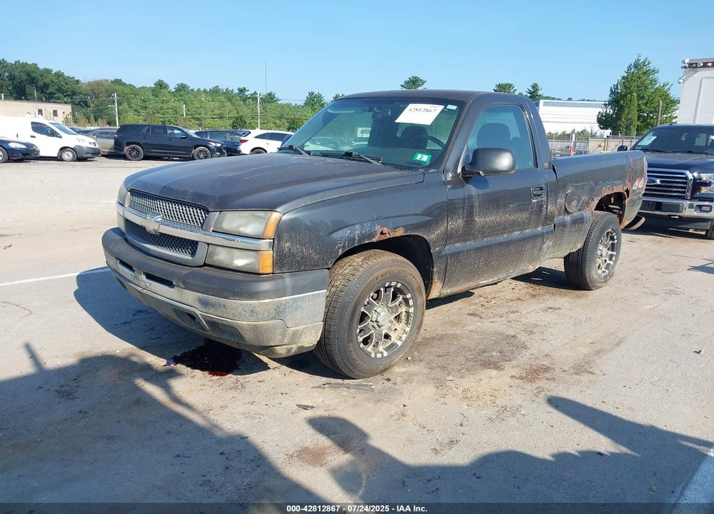 2005 CHEVROLET SILVERADO 1500 WORK TRUCK VIN: 1GCEK14V05Z204277