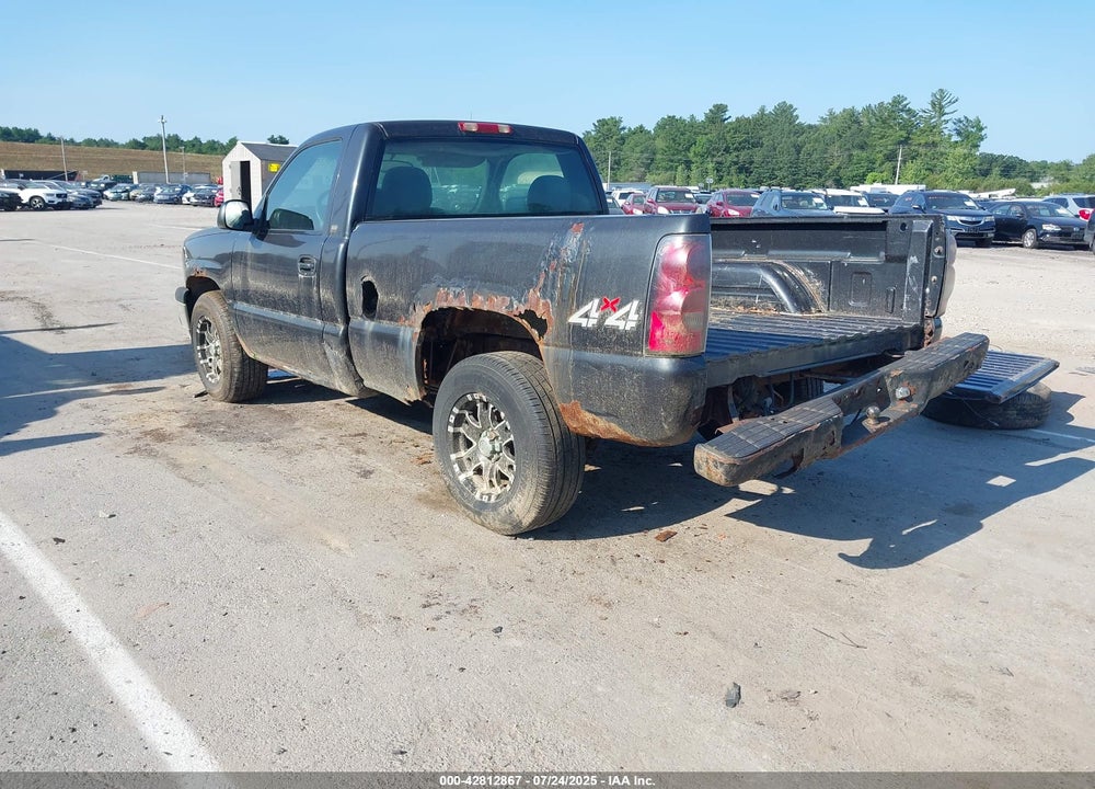 2005 CHEVROLET SILVERADO 1500 WORK TRUCK VIN: 1GCEK14V05Z204277
