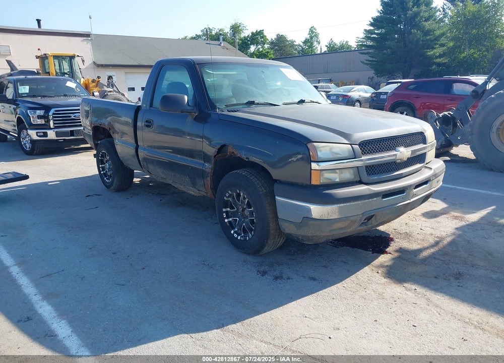 2005 CHEVROLET SILVERADO 1500 WORK TRUCK VIN: 1GCEK14V05Z204277