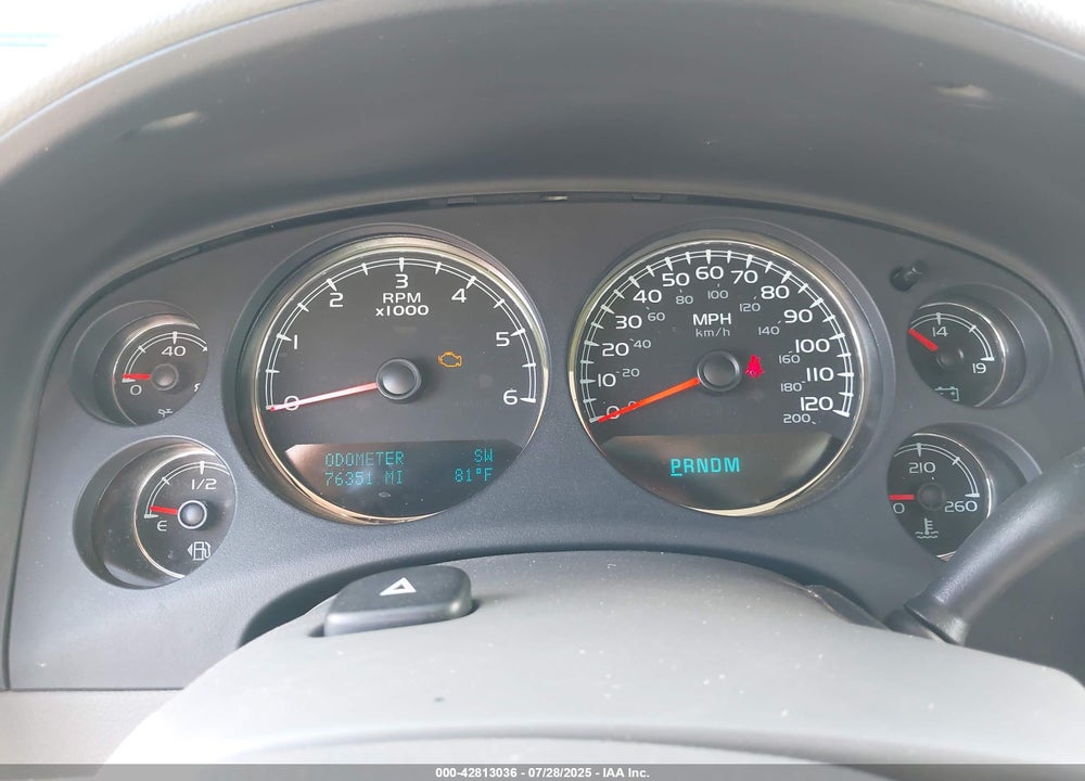 2009 CHEVROLET SUBURBAN 1500 VIN: 1GNFC26099R153772