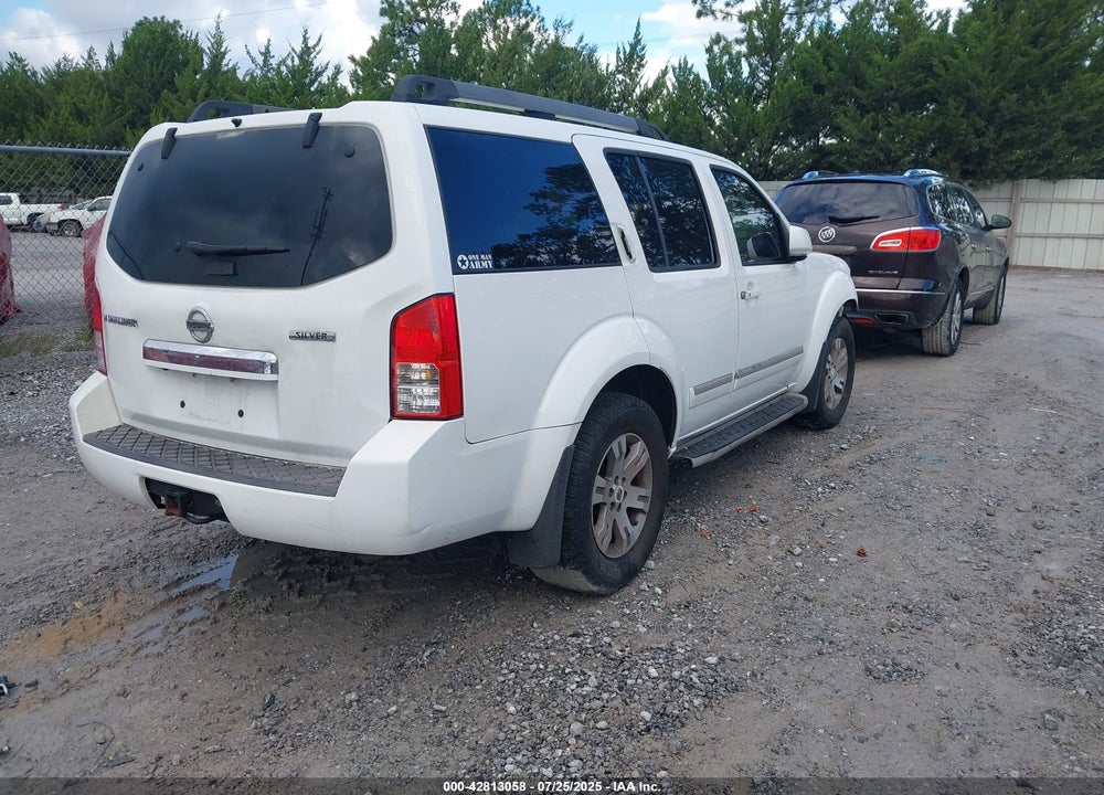2011 NISSAN PATHFINDER VIN: 5N1AR1NN1BC606862