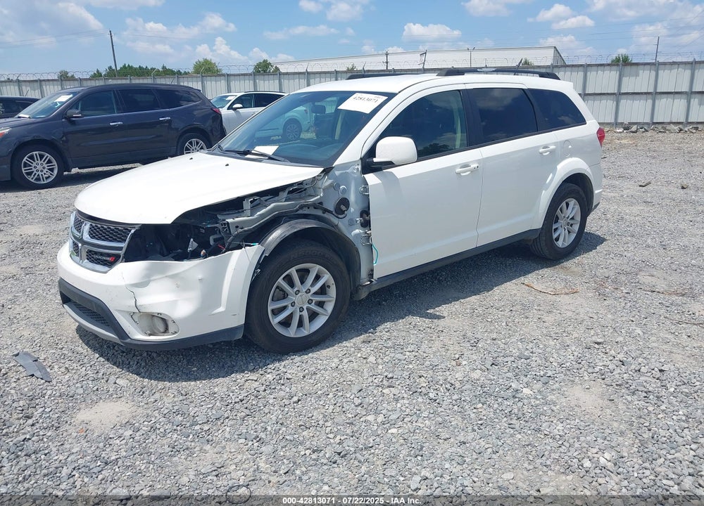 2016 DODGE JOURNEY SXT VIN: 3C4PDCBGXGT206499