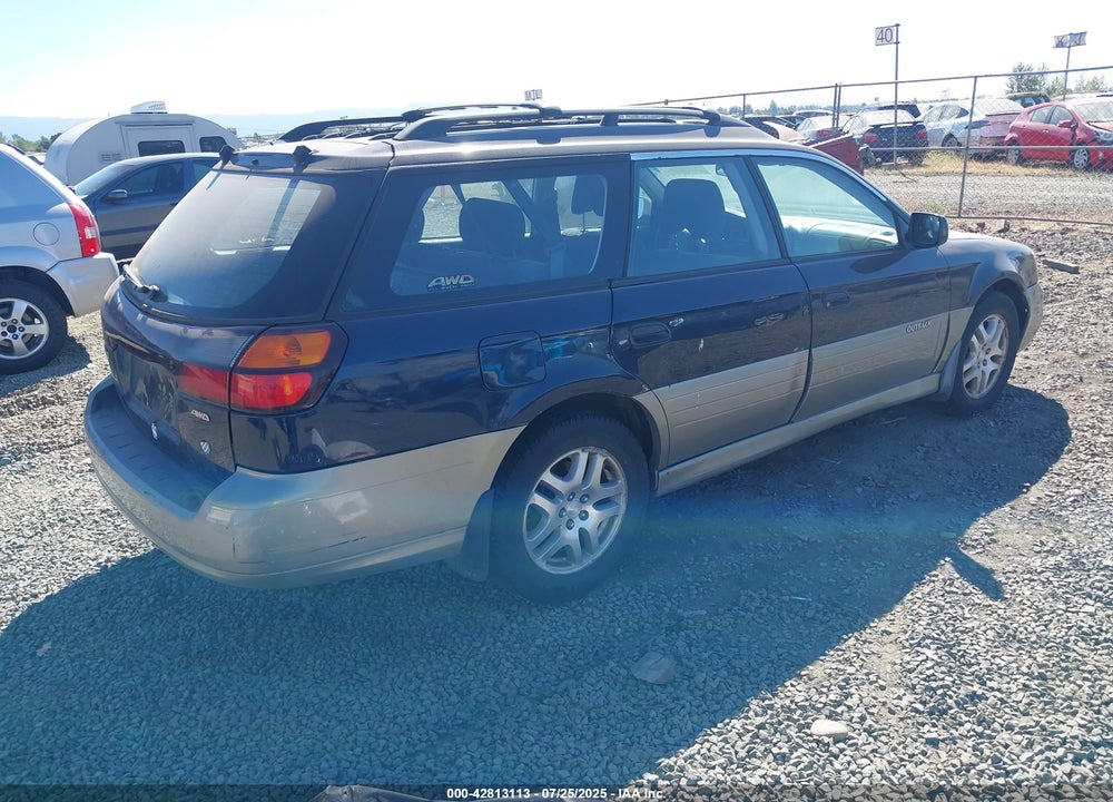 2002 SUBARU OUTBACK VIN: 4S3BH665826660522