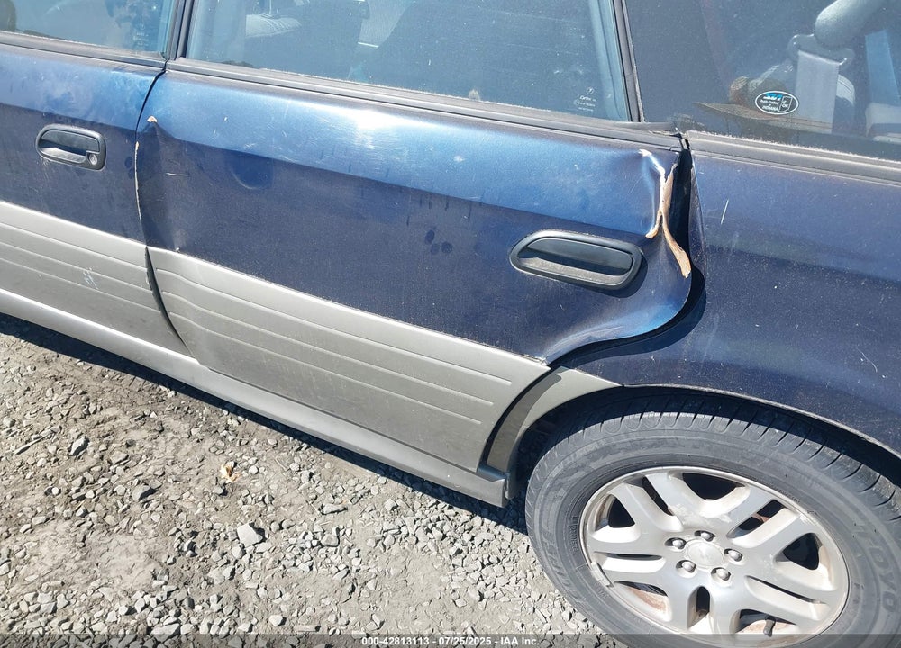 2002 SUBARU OUTBACK VIN: 4S3BH665826660522