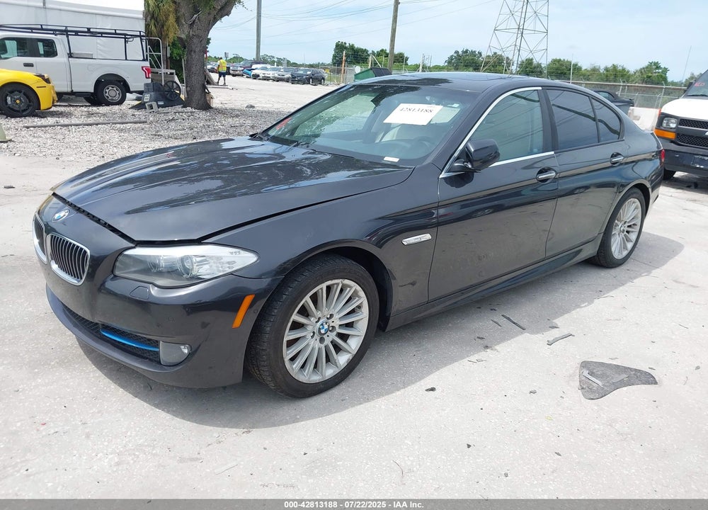 2013 BMW 5 SERIES VIN: WBAFU7C5XDDU74578