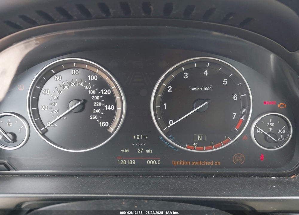2013 BMW 5 SERIES VIN: WBAFU7C5XDDU74578