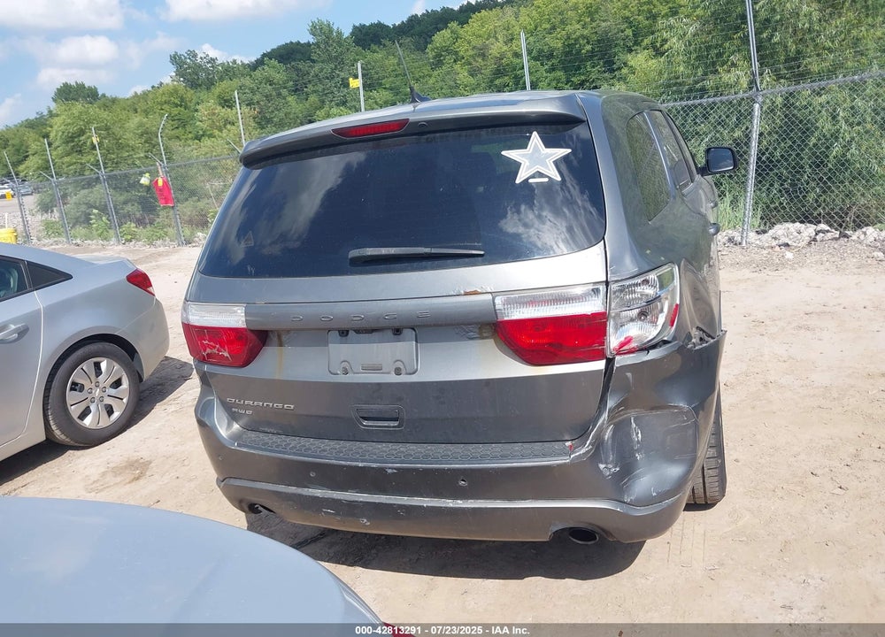 2011 DODGE DURANGO VIN: 1D4RE3GG3BC687427