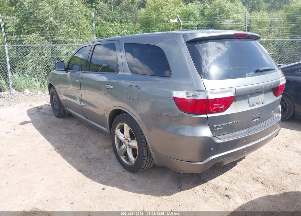 2011 DODGE DURANGO VIN: 1D4RE3GG3BC687427