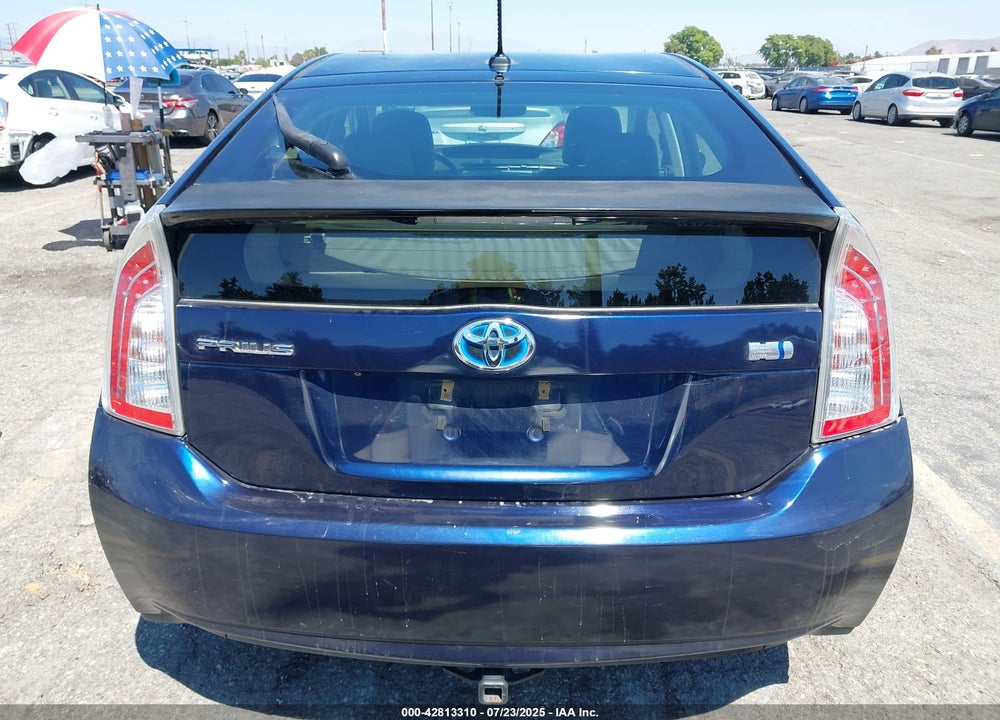 2014 TOYOTA PRIUS VIN: JTDKN3DU5E1765554