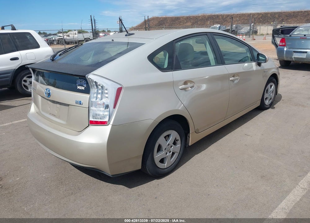 2011 TOYOTA PRIUS VIN: JTDKN3DU8B0290242