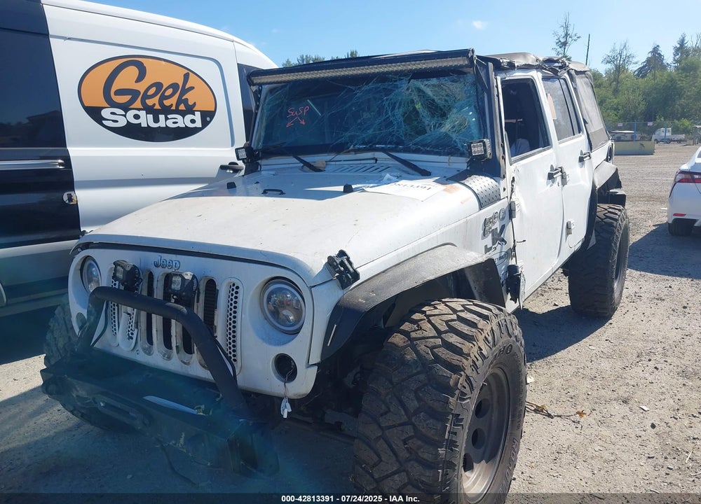 2014 JEEP WRANGLER UNLIMITED SPORT VIN: 1C4HJWDGXEL305246