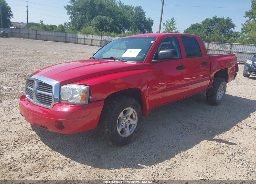 2007 DODGE DAKOTA SLT VIN: 1D7HW48P47S241350