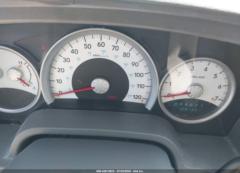2007 DODGE DAKOTA SLT VIN: 1D7HW48P47S241350