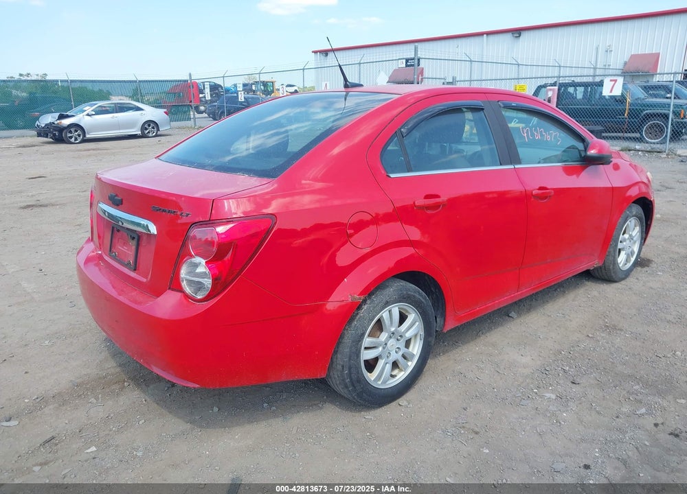 2012 CHEVROLET SONIC VIN: 1G1JC5SH0C4130863