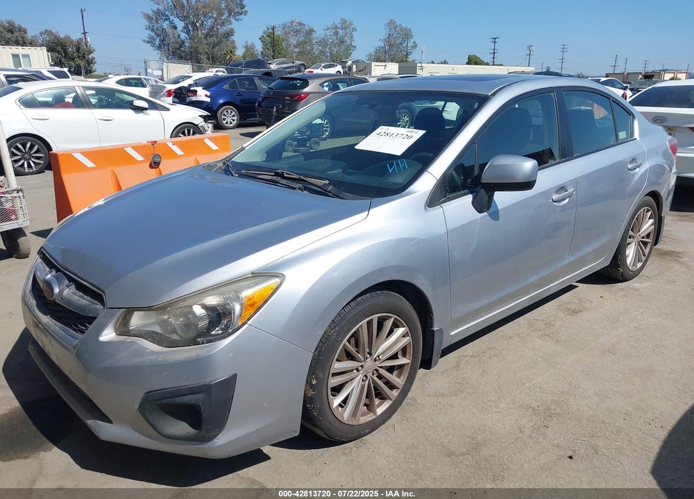 2012 SUBARU IMPREZA VIN: JF1GJAD67CH011881