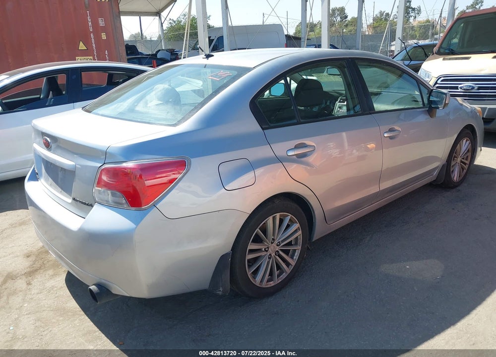 2012 SUBARU IMPREZA VIN: JF1GJAD67CH011881