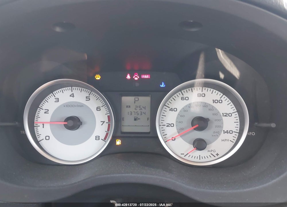 2012 SUBARU IMPREZA VIN: JF1GJAD67CH011881