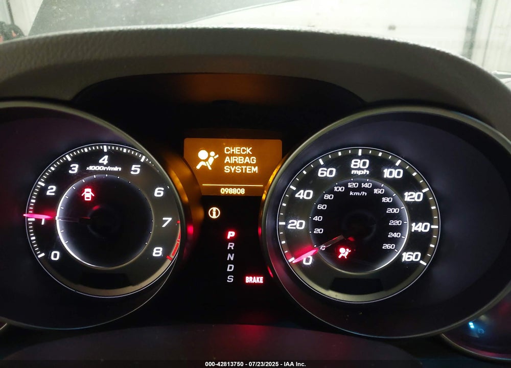 2012 ACURA MDX VIN: 2HNYD2H32CH538811