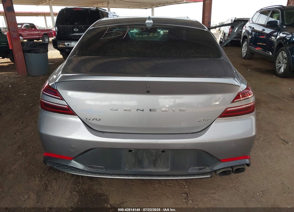 2023 GENESIS G70 VIN: KMTG34TA8PU116309