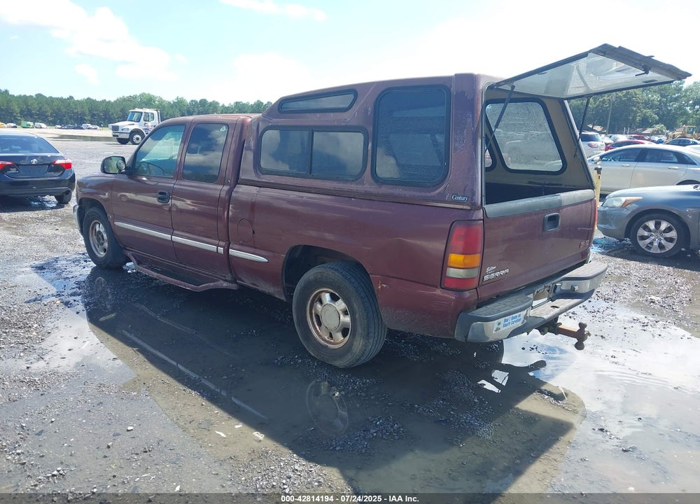 2000 GMC SIERRA 1500 SLE VIN: 1GTEC19T5YZ313438