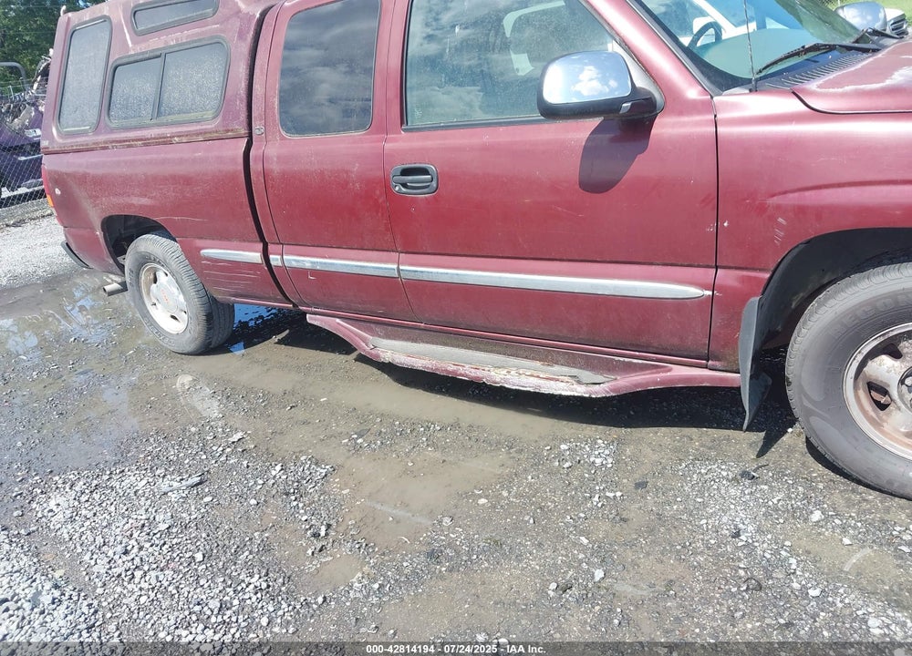 2000 GMC SIERRA 1500 SLE VIN: 1GTEC19T5YZ313438