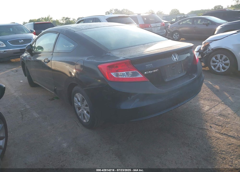 2012 HONDA CIVIC VIN: 2HGFG3B56CH551695