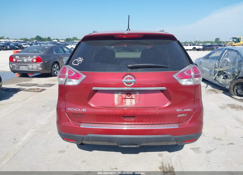 2015 NISSAN ROGUE VIN: 5N1AT2MV8FC844609