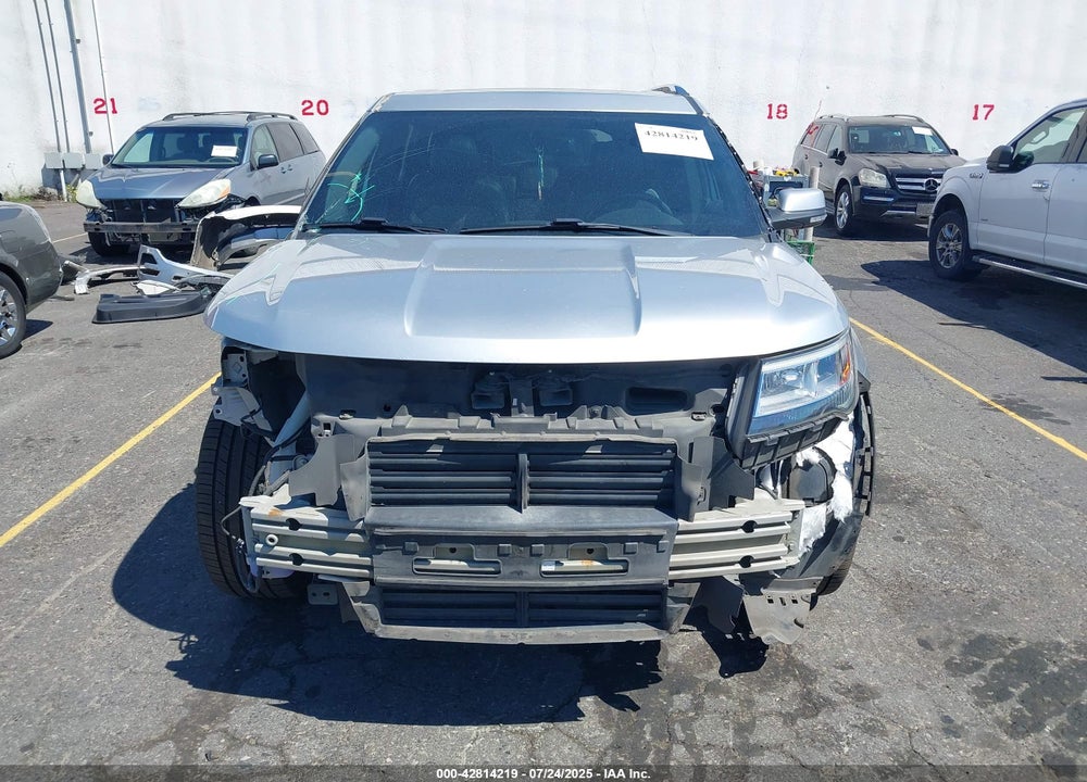 2017 FORD EXPLORER VIN: 1FM5K8F81HGC34187
