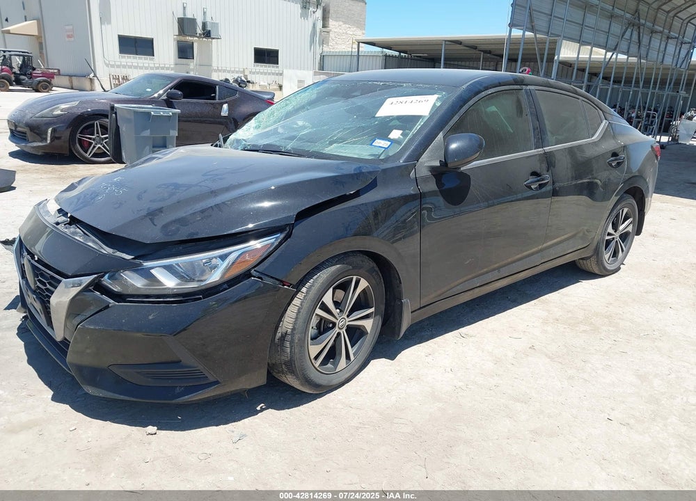 2022 NISSAN SENTRA SV XTRONIC CVT VIN: 3N1AB8CV6NY296534