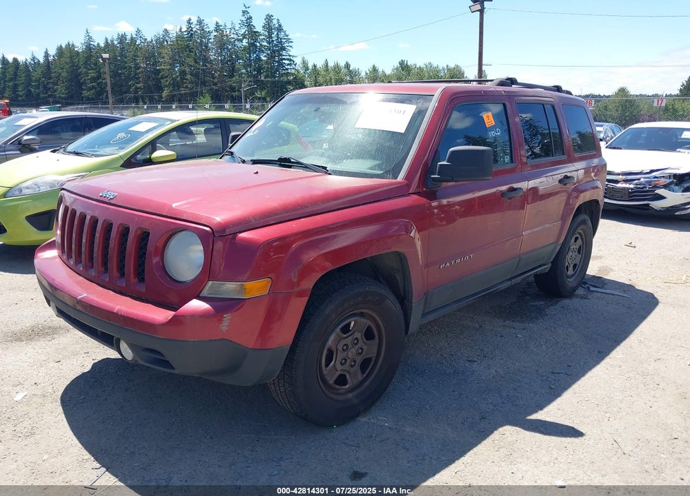 2012 JEEP PATRIOT VIN: 1C4NJRBB4CD568867