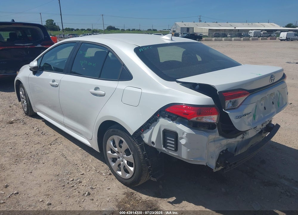 2025 TOYOTA COROLLA VIN: 5YFB4MDE5SP259666