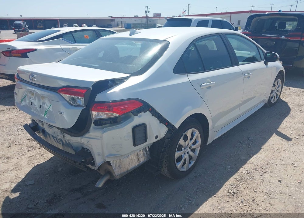 2025 TOYOTA COROLLA VIN: 5YFB4MDE5SP259666
