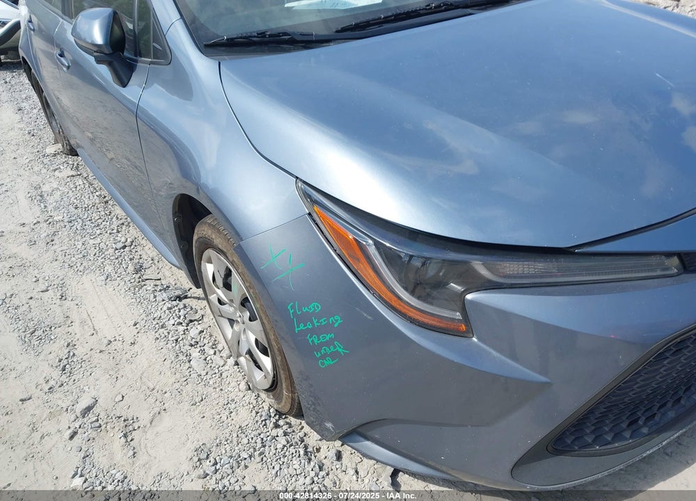 2020 TOYOTA COROLLA VIN: JTDEPRAE5LJ102179