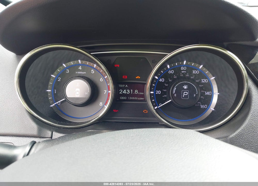 2013 HYUNDAI SONATA VIN: 5NPEC4AC2DH527348
