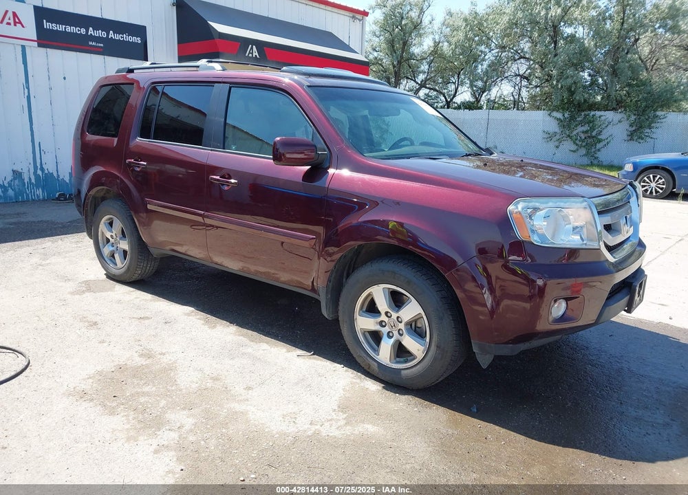 2011 HONDA PILOT EX-L VIN: 5FNYF4H5XBB050790