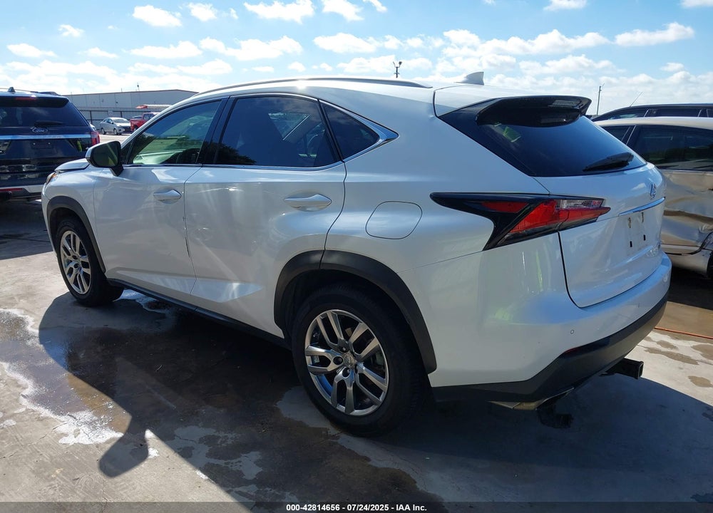 2015 LEXUS NX 200T VIN: JTJYARBZ3F2012749